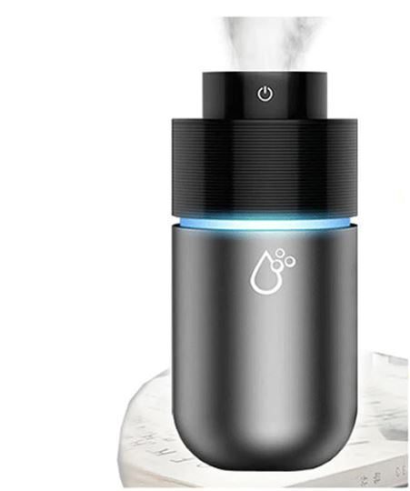 Sansai HUD-305E Portable Humidifier 200ml 7 colours LED light Carousel 2