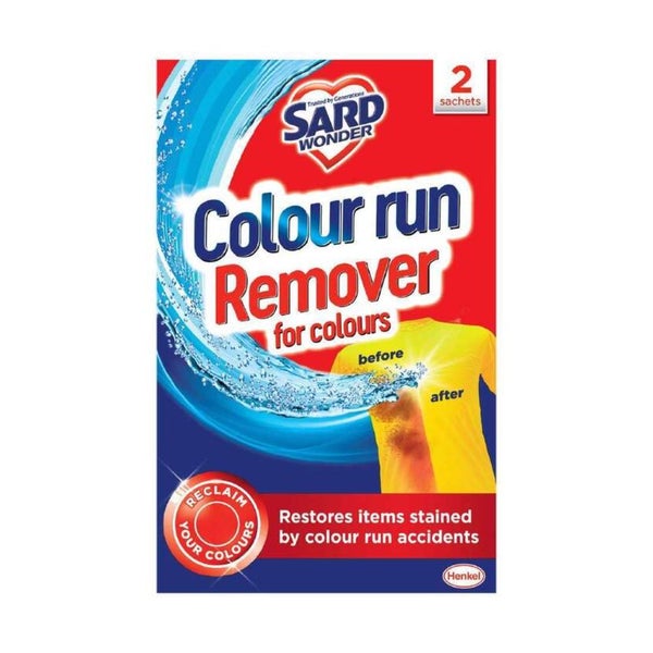 2 x Sard Wonder Colour Run Remover For Colours 2PK 75ml Carousel 1