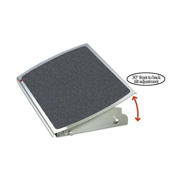 3M Adjustable Footrest FR530CB Charcoal Carousel 1