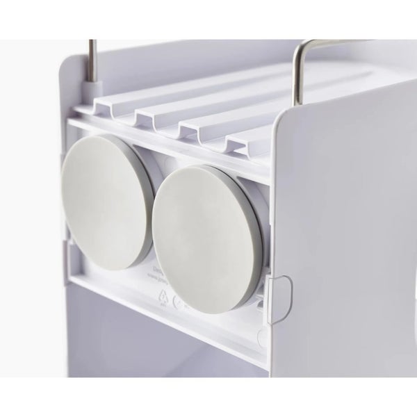 Joseph Joseph Capsule 2-Tier Shower Shelf - White Carousel 6