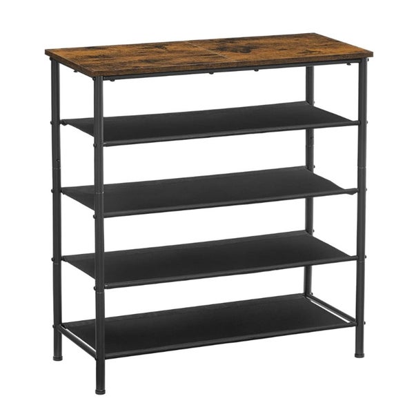 5 Tier Shoe Rack For 12-16 Pairs Carousel 1
