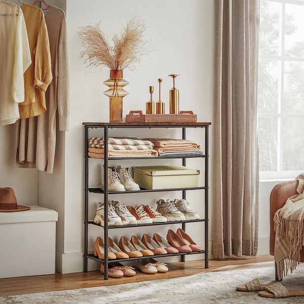 5 Tier Shoe Rack For 12-16 Pairs Carousel 2