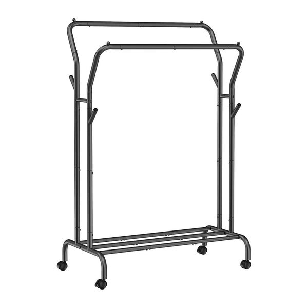 Double Clothes Hanging Rail Carousel 1
