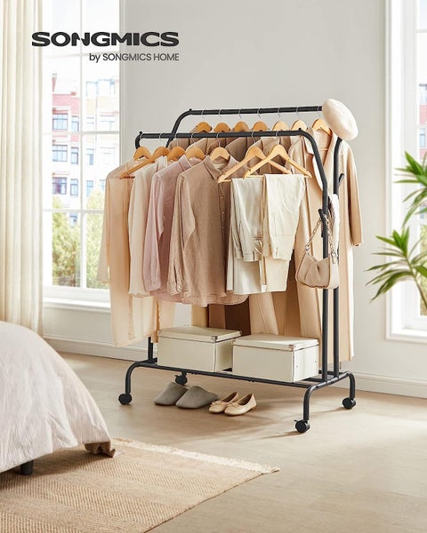 Double Clothes Hanging Rail Carousel 2