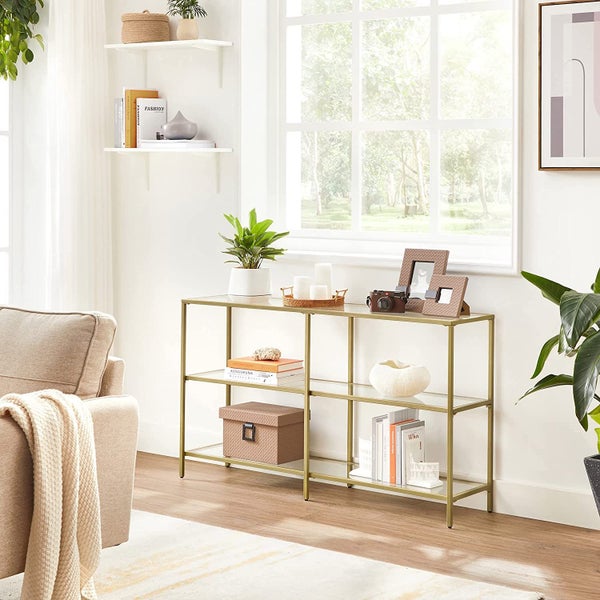 Console Table - Gold Carousel 8