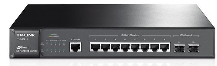 TP-Link TL-SG3210 JetStream 8-Port Gigabit L2 Managed Switch with 2 SFP Slots Om Carousel 1