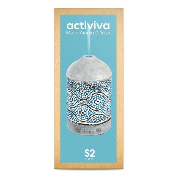 mbeat Activiva Metal Essential Oil and Aroma Diffuser Vintage White - 100ml Carousel 4