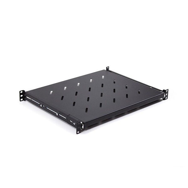 LDR Sliding 1U Shelf Recommended for 450mm to 600mm Deep Server Racks, Supports Carousel 2