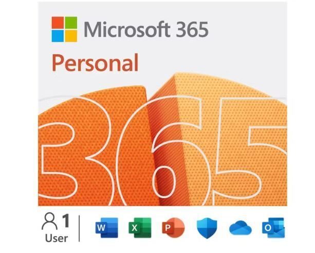 Microsoft 365 Personal 2023 English APAC 1 Year Subscription Medialess NEW for P Carousel 1