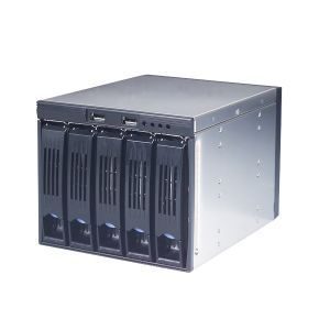 Chenbro 3x 5.25' to 5x 3.5' with 80mm Fan & USB2.0 Carousel 1