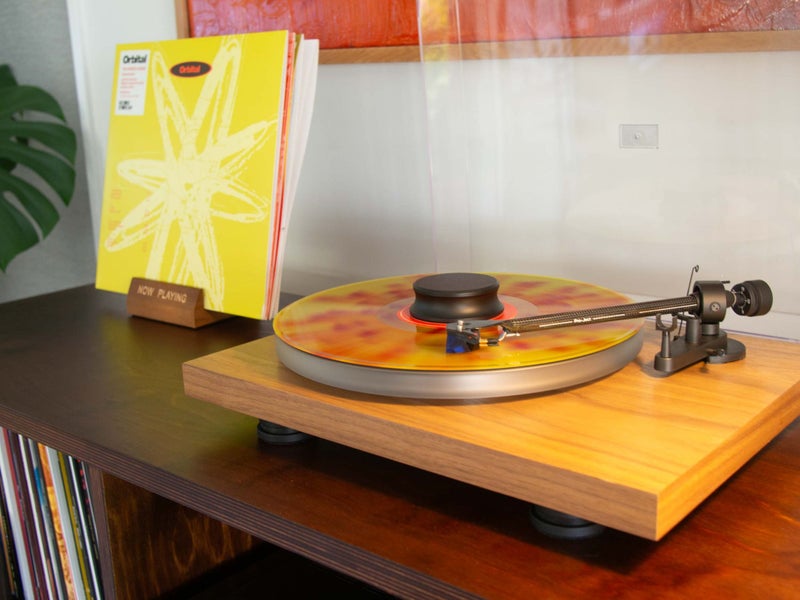 Pro-ject Carbon Evo turntable + acrylic platter and Aluminium Subplatter Upgrade Carousel 7