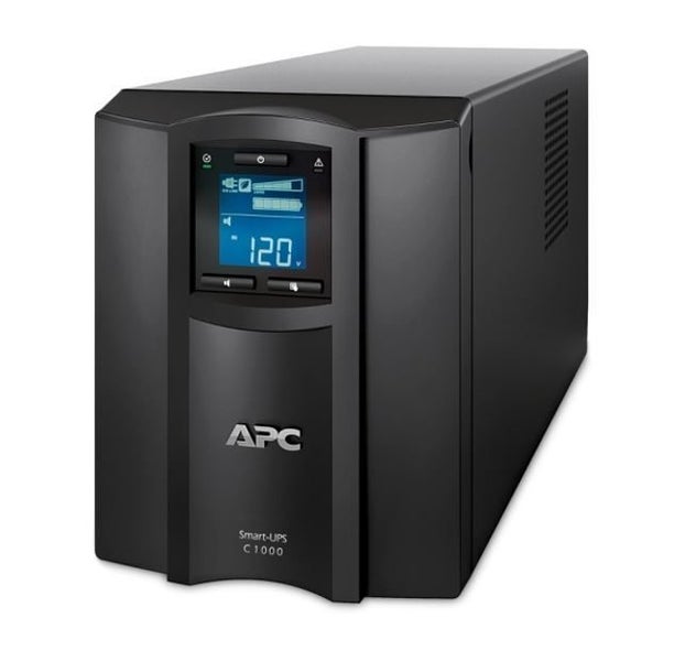 APC Smart-UPS C 1000VA/600W Line Interactive UPS, Tower, 230V/10A Input, 8x IEC Carousel 1
