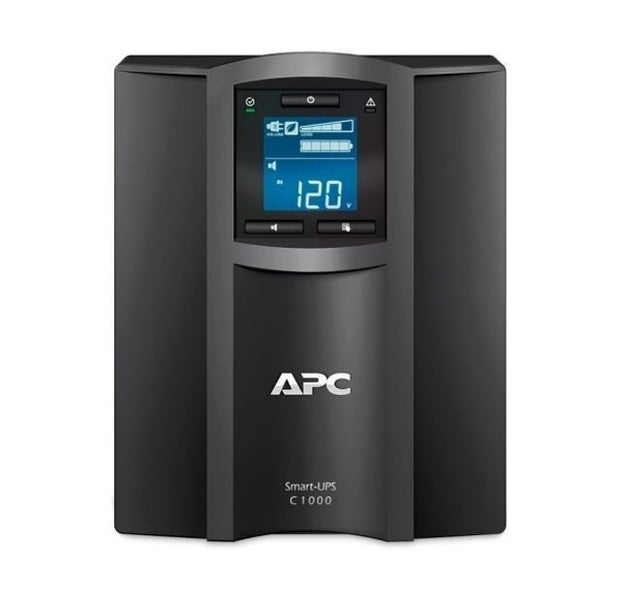 APC Smart-UPS C 1000VA/600W Line Interactive UPS, Tower, 230V/10A Input, 8x IEC Carousel 2