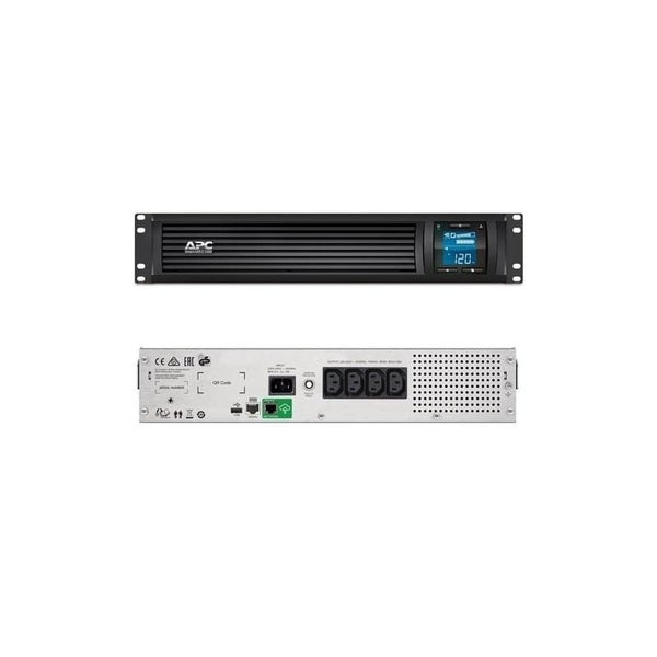 APC Smart-UPS C 1500VA/900W Line Interactive UPS, 2U RM, 230V/10A Input 4x IEC C Carousel 4