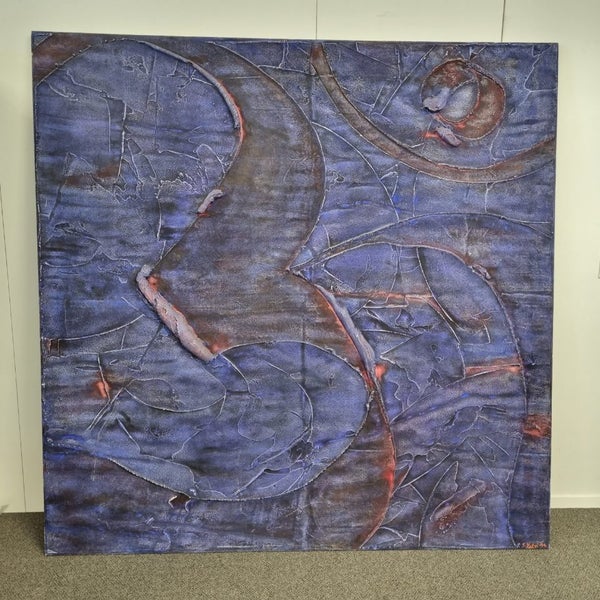 Shruti Yatri Large Art Piece (Signed and Dated ''94'')628638583057951121