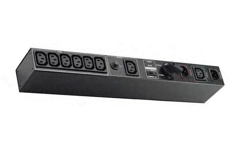 Powershield Rack Mount Bypass Switch Plus Hot Swap PDU for 1 & 2kVA, 1U, 10Amp I Carousel 1