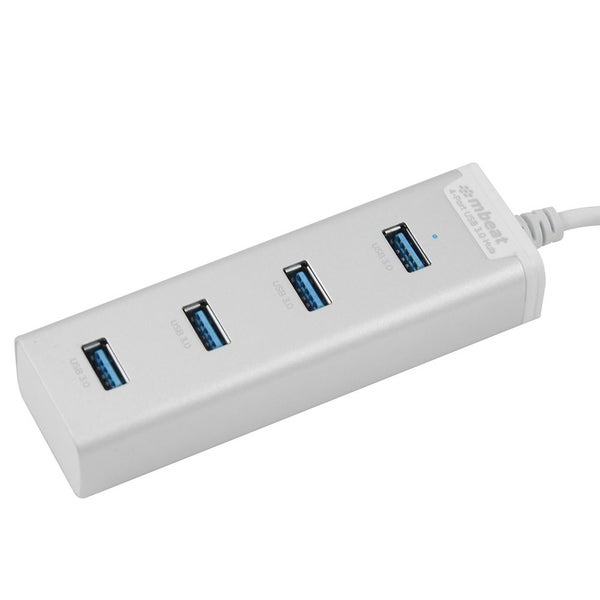 mbeat STICK 4-Port USB 3.0 Hub - Aluminium Portable 4 Port Data Transfer Super S Carousel 2