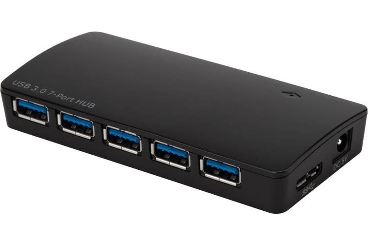 Targus 7 Port USB 3.0 Power Hub With Fast Charging and 5Gbps Transfer Speed/ Acc Carousel 1