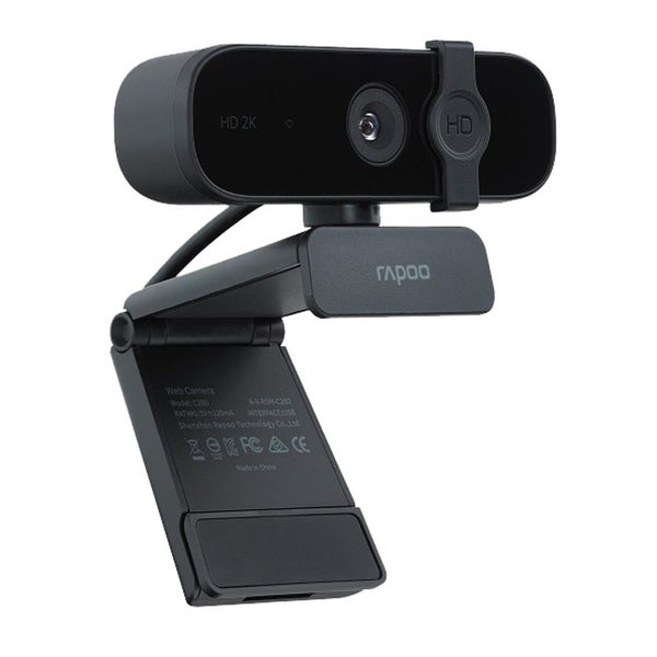 RAPOO C280 BK 2K HD Webcam - 85 Degree Wide-Angle Lens, 360 degrees Omini Microp Carousel 2
