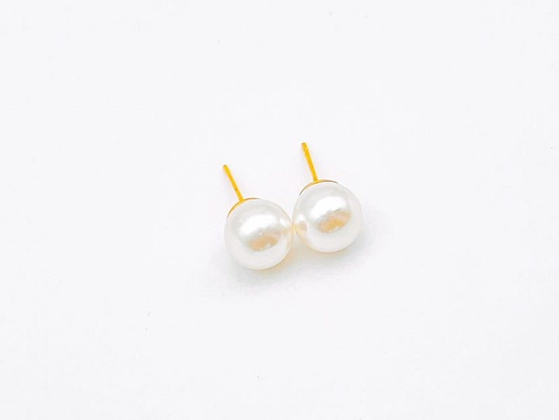 Glorious Gold-Plated Fashion Pearl Earrings Carousel 2