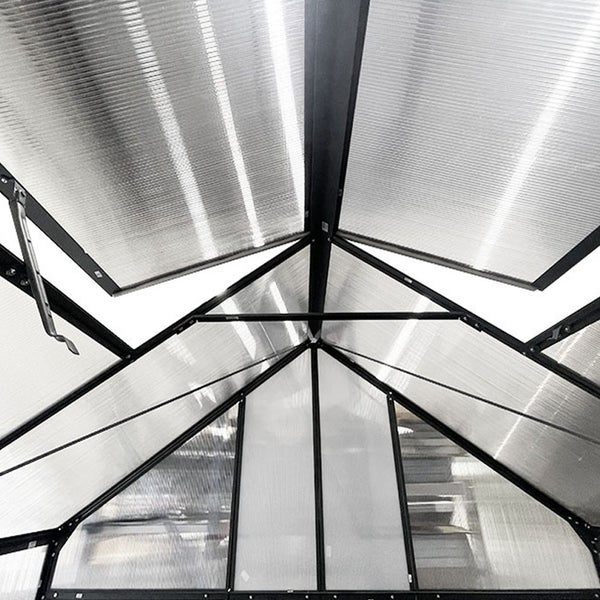 GREENHOUSE 6mm Twin Wall 2230 x 1540 x 2150mm Carousel 15