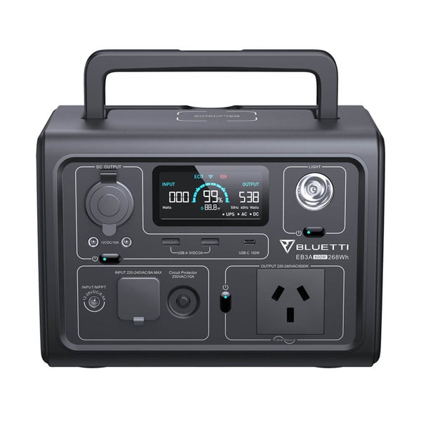 BLUETTI EB3A Portable Power Station | 600W 268Wh Carousel 3