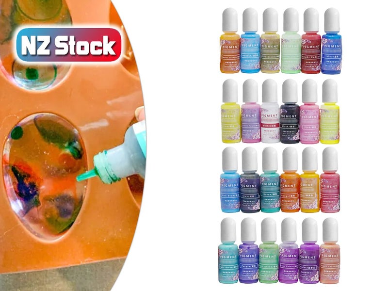 Resin Art Epoxy UV Resin Pigment NZ Clearance Carousel 1