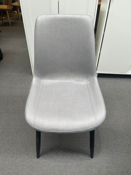Owens Grey Chair with Black Legs Carousel 7
