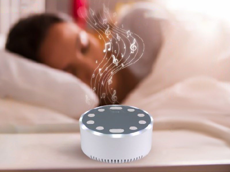 White Noise Machine Sleep Sound Machine With Breathing Night Light Carousel 2