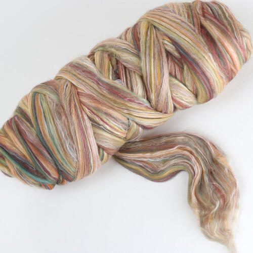 Ashford Silk / Merino - 100gm Bag 101 Cinnamon Carousel 3