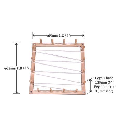 Ashford Warping Frame Small - 4m / 14' Carousel 2