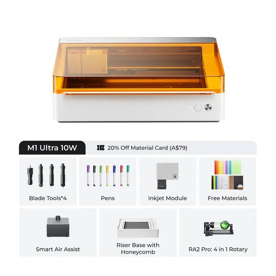 xTool M1 Ultra 10W-Basic Bundle Carousel 2
