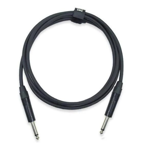 EWI Instrument Cable Straight Neutrik X ends 30 Ft Black Carousel 1