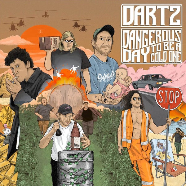 DARTZ - DANGEROUS DAY TO BE A COLD ONE (CD) Carousel 1