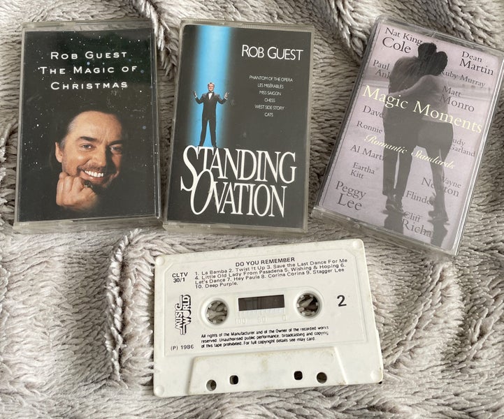 assorted cassette tapes Carousel 1