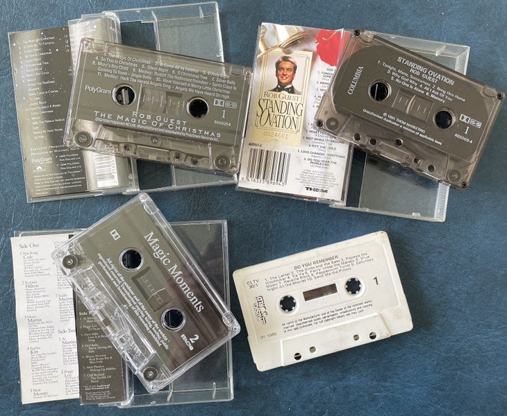 assorted cassette tapes Carousel 2