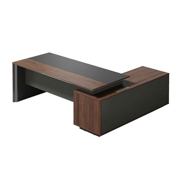 Maxim Executive Desk with Side Cabinet Carousel 2