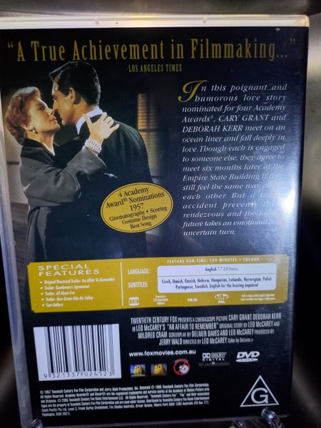 An Affair to Remember DVD Carousel 2