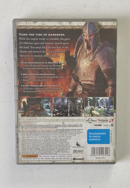 XBOX360 - CLASSIC THE ELDER SCROLLS IV - OBLIVION Carousel 2