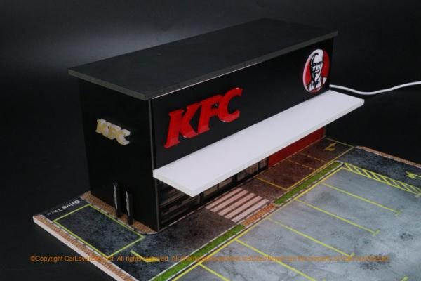 G-Fans 1/64 KFC Fast Food with LED Lights **NEW IN BOX** Carousel 6