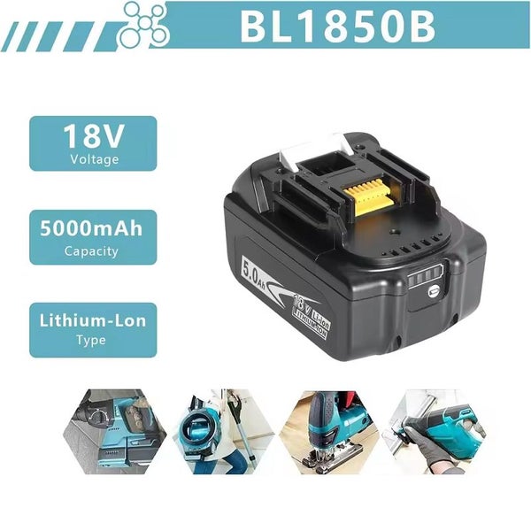 Makita Cordless Power Tools Battery Replacement 18V 5.0Ah Carousel 2