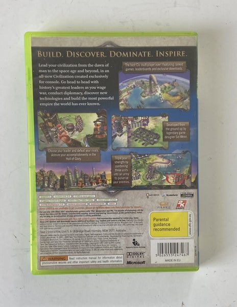 XBOX360 SID METER'S CIVILZATION REVOLUTION Carousel 2