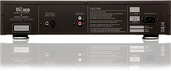Musical Fidelity M2sCD CD player Black Carousel 2