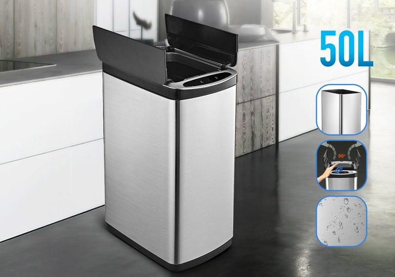 50L Sensor Bin Trash Rubbish Bin Carousel 1