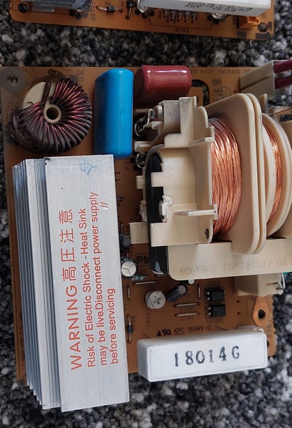 microwave Panasonic inverter boards(2 nos) Carousel 2