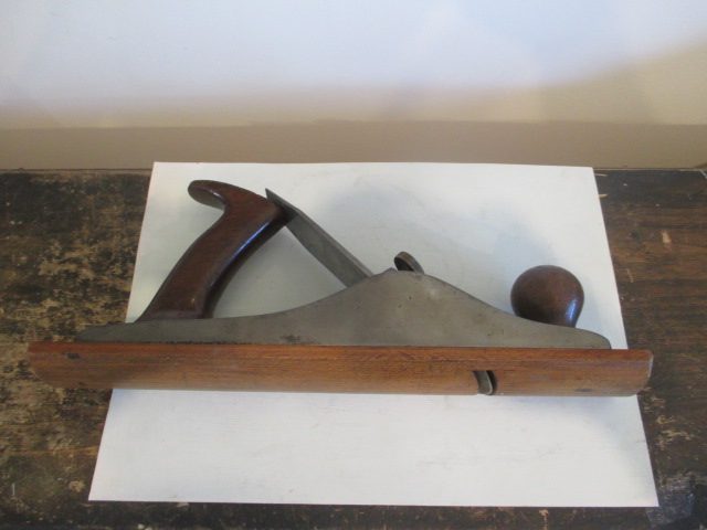 SIMPLEX/I J WHITE USA RARE CONVEX WOOD PLANE. Carousel 2