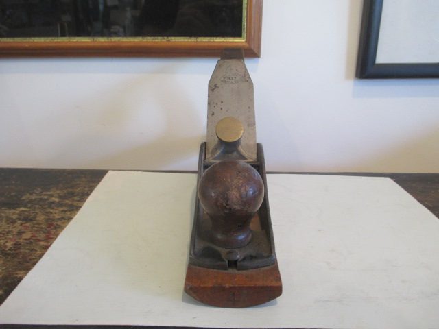 SIMPLEX/I J WHITE USA RARE CONVEX WOOD PLANE. Carousel 10
