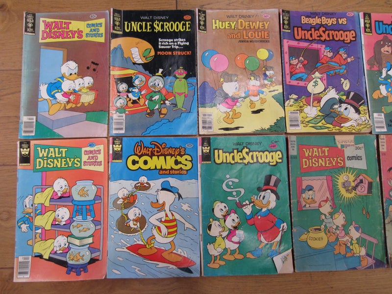 14 x Vintage Walt Disney Comics Carousel 2