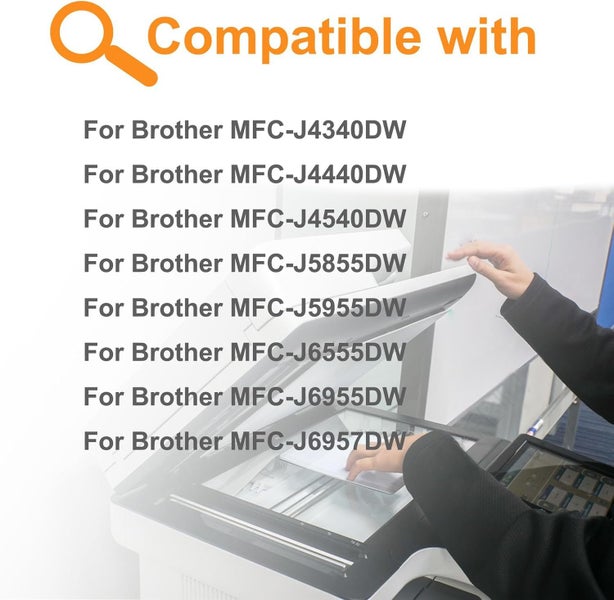 LC436XL Brother Ink Cartridges for Printers: MFC-J4440DW , MFC-J4540DW Full set Carousel 2