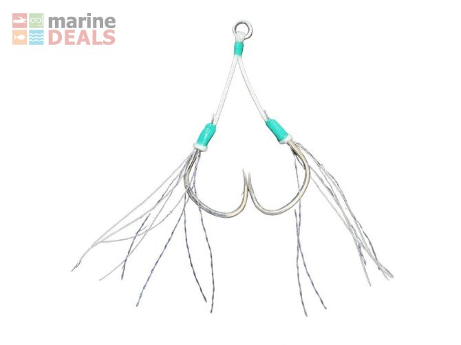 Ocean's Legacy Stinger Twin Assist Hooks 3/0 Qty 3 Carousel 4